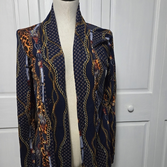 Cool Melon Polyester Cardigan - Picture 2 of 6